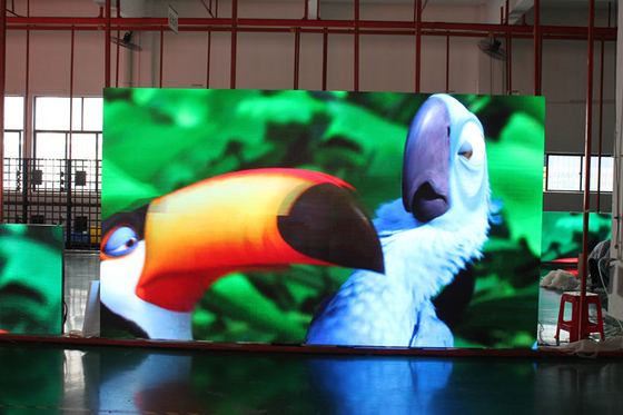P3 indoor rental slim light weight magnet module led digital display front service fast assemble