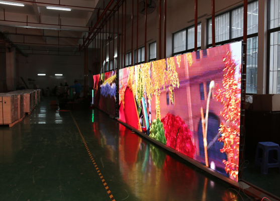 P3.91 Ultra Thin Light Weight Indoor Rental LED Display Led Screen For Stage , Fast Installation