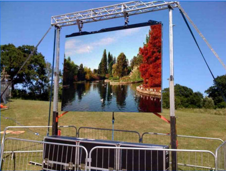 Digital thin lightWeight led screen for rent , High Protection Cabinet and Module