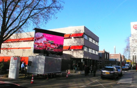 Full Color P12mm Truck Mounted LED Display Outdoor Advertising LED Screen Billboards
