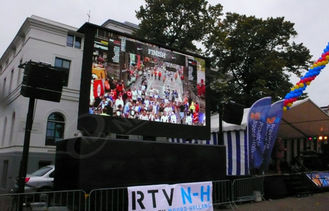 Portable Truck Mounted advertising LED Display Panel P10mm , Movable LED Display