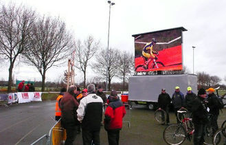Waterproof P16 Outdoor Full Color Led Display Mobile Truck Advertising Screens