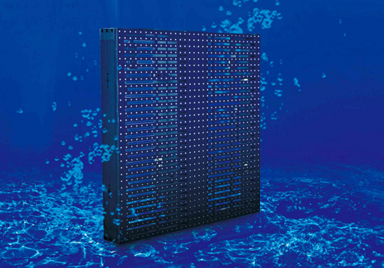 رقيقة جدا وخفيفة الوزن P 7.81 في الهواء الطلق الستار ثابت شاشة عرض LED الإعلان